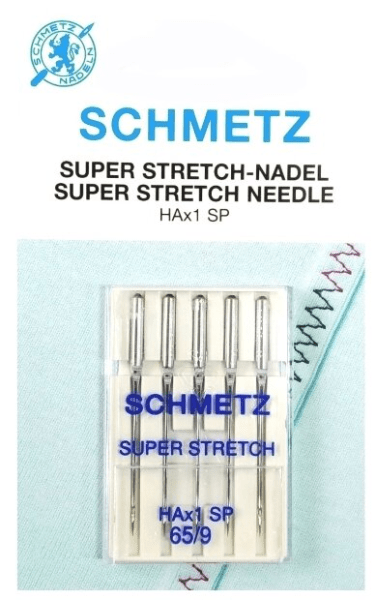 Иглы Schmetz супер-стрейч HAx1 SP 65/9, 5 шт в Далматово